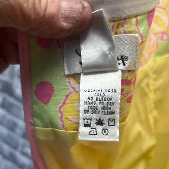 Lilly Pulitzer dress- Pink‎ and Yellow - Picture 7 of 11